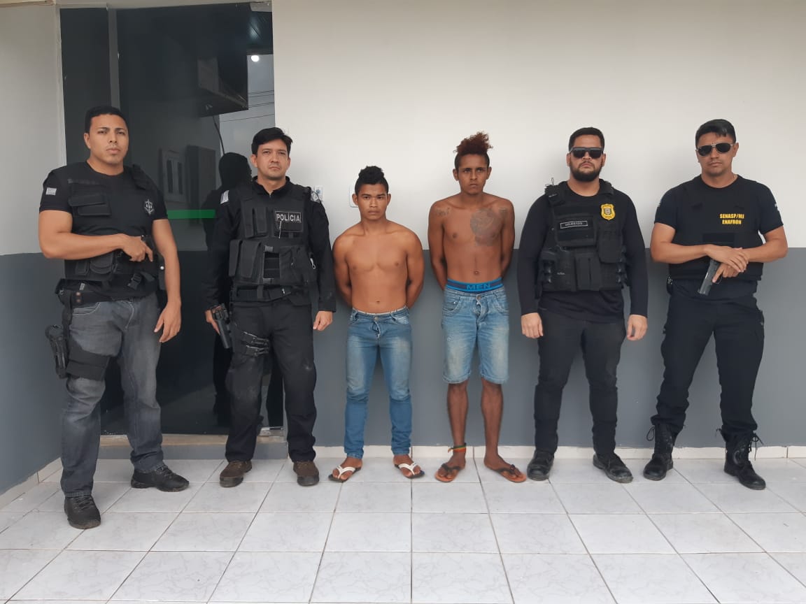 POLÍCIA CIVIL PRENDE DOIS ACUSADOS DE LATROCÍNIO EM PEDRA BRANCA DO AMAPARI